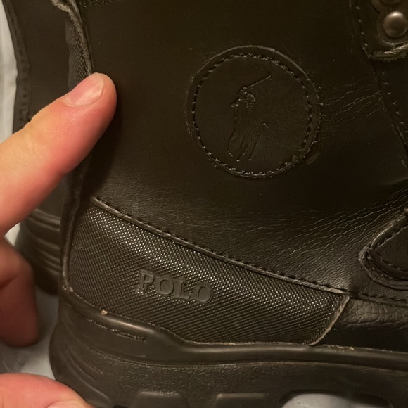 US kids 3y Polo Buckle Boots 100% authentic worn 3 times by my son - Picture 12 of 13